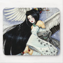 Snow & Feathers Mousepad