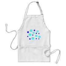 Snow Flakes Apron