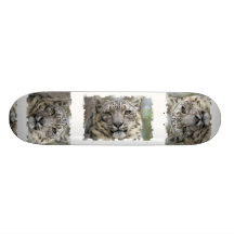 Snow Leopard Skateboard