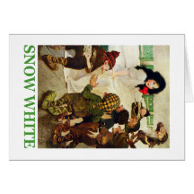 Snow White and the Seven Dwarfs Greeting Cards