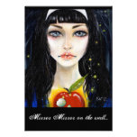 Snow White & the poison apple Custom Invitations
