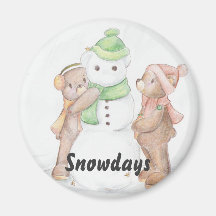 Snowbear Magnet