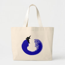Snowboard Blue Sliding Canvas Bag