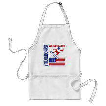 Snowboard United States Apron