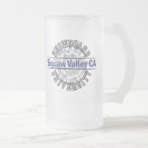 Snowboard University - Squaw Valley CA Coffee Mugs