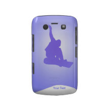Snowboarder Blackberry Case