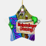 Snowboarder Christmas Tree Ornaments