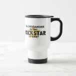 Snowboarder Rock Star by Night Coffee Mugs