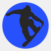 Snowboarder Sticker