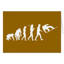 Snowboarding Winter Sport boarders gear Greeting Card