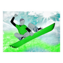 snowcore : snowboard custom invites