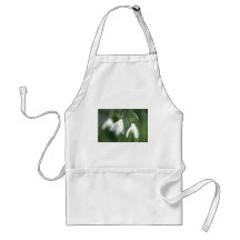 snowdrop, from the flower gift collection apron