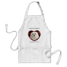 Snowdrop the Maltese Apron