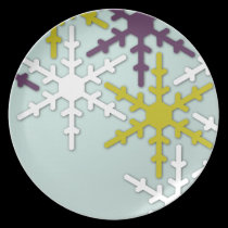 Snowflake Cookie Plate plates