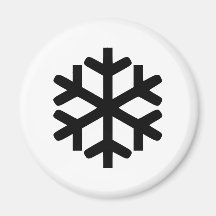 Snowflake Fridge Magnet
