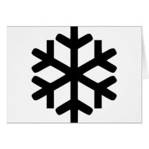 Snowflake Greeting Card