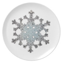 Snowflake plate