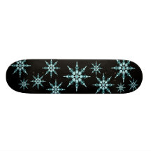 Snowflake Skateboard