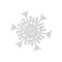 Snowflake Sleeves Polo Shirt