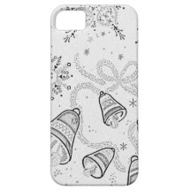 Snowflakes & Bells iPhone 5 Case