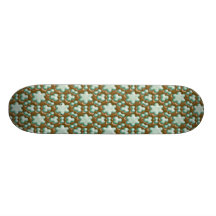 Snowflakes - Chocolate Mint Skate Decks