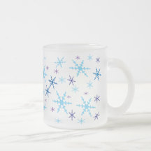 Snowflakes Coffee Mugs