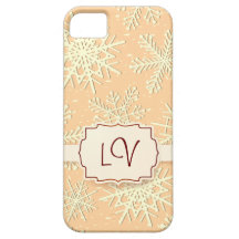 Snowflakes, iPhone 5 case