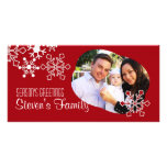 Snowflakes Photo Card