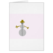 snowman greeting cards
