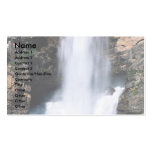 Snowmelt Falls, Glacier National Park, Montana, U. Business Card