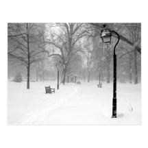 Snowscape II, Philadelphia Post Card
