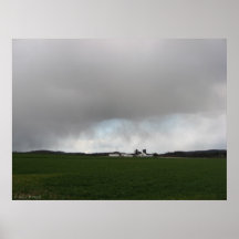 Snowstorm on the Plains Posters