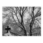 Snowy Cross Post Cards