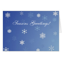 Snowy Day Christmas Card
