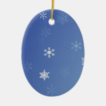 Snowy Day Christmas Ornament