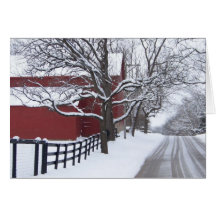 Snowy Day Greeting Card