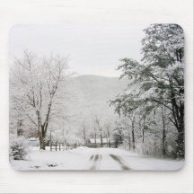 Snowy Day Mouse Mats