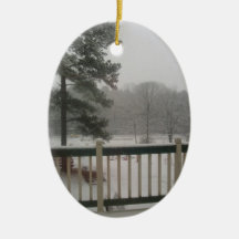 SNOWY DAY ORNAMENT