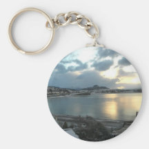 Snowy Landscape Key Chain