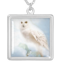 Snowy Owl necklace