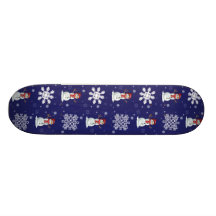 Snowy Skateboard
