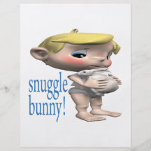 Snuggle Bunny Flyer Design