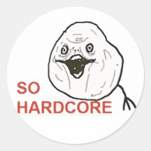 So Hardcore Stickers