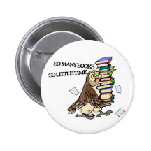 So Many Books Buttons
