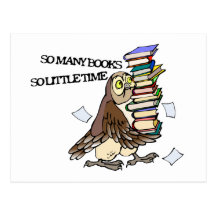 So Many Books Post Card