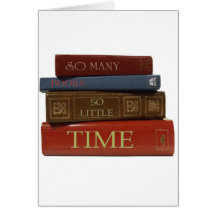 So Many Books So Little Time Cards