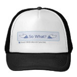 So What? (Facebook Button) Hat