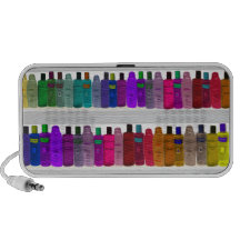Soap Bottle Rainbow - for bathrooms, salons etc iPhone Speaker