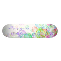 Soap Bubbles Skate Board