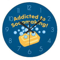 Soapmaking wall clocks